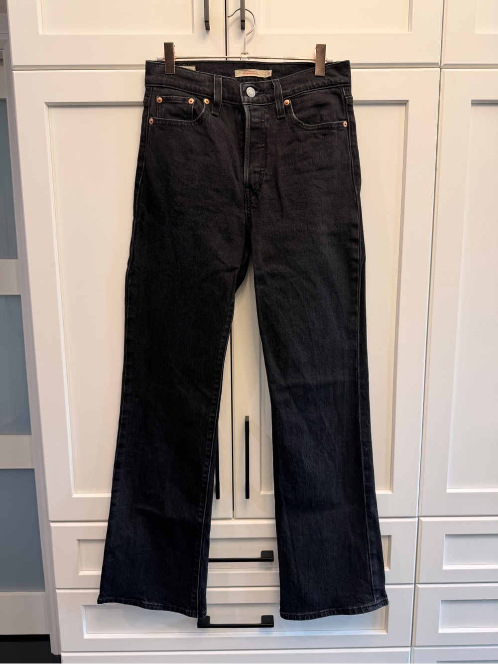 Levi’s Wedgie Bootcut High-Rise Black Women's Jeans